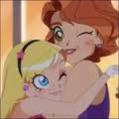 Comment s'appelle la tante d'Iris ? Une dame enjouée et qui a la main verte.