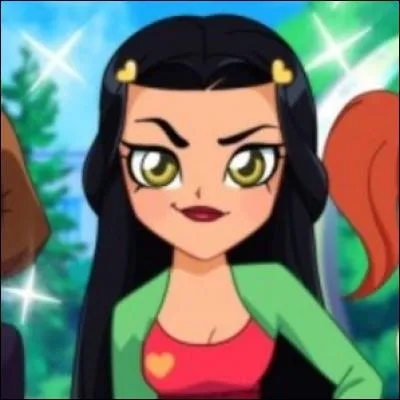 Comment s'appelle la rival d'Iris au concours de la plus belle fleur ? Elle est hautaine et mesquine.