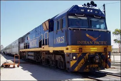 L'Indian Pacific il vous fait voyager de Perth à Sydney, dans quel pays ?