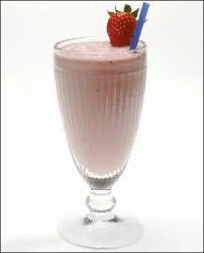 Laquelle de ces boissons est à base de lait ?