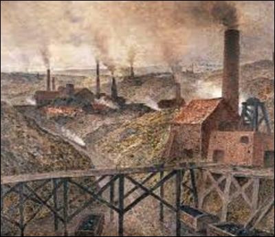 Le titre de cette peinture est "Au pays noir" et reprend le nom donné au Borinage, région du Hainaut à l'ouest de Mons en Belgique. Représentant des gisements houillers, l'implantation d'usines et de corons : quel artiste belge (1831-1905) a peint ce lieu vers 1893 ?