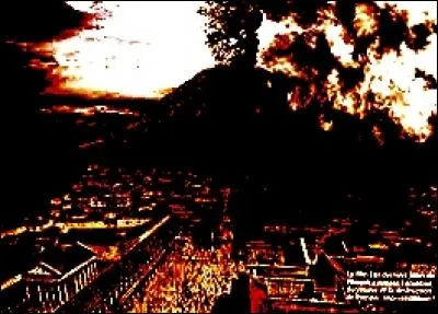 En quelle année le Vésuve dévasta Pompéi ?