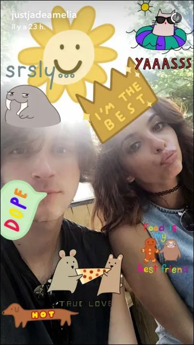 Qui est le petit ami de Jade ? (juillet 2016)