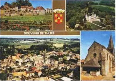 Pour finir, je vous emm&egrave;ne dans la Vienne, &agrave; Thur&eacute;. Nous serons dans l'arrondissement de Ch&acirc;tellerault, dans l'ancienne r&eacute;gion ...