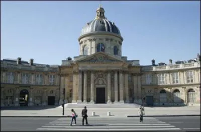 L'académie des sciences fête ses 350 ans quai Conti à Paris.