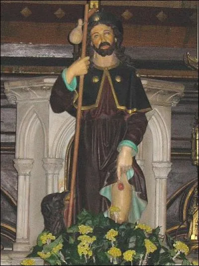 À quel animal est associé Saint-Roch ? Réponse en image.