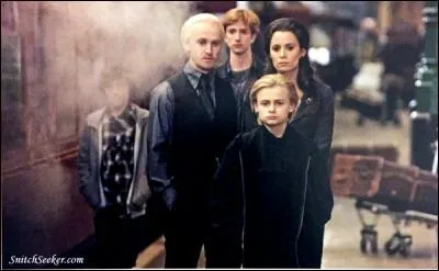 Comment s'appellent le fils et la femme de Drago Malefoy ?