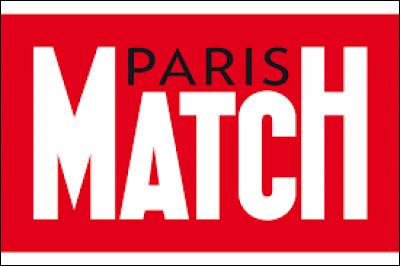 Quel est le thème du magazine "Paris Match" ?