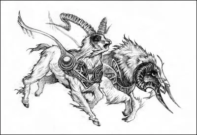 Quel duo d'animaux n'est pas de la mythologie nordique ?