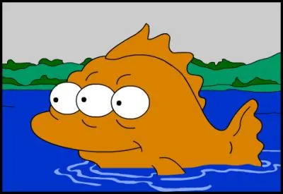 Combien d'ils le poisson trouvé dans la rivière de Springfield, Blinky a-t-il ?