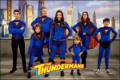 Sur quelle chaîne est diffusée la série "The Thunderman" ?