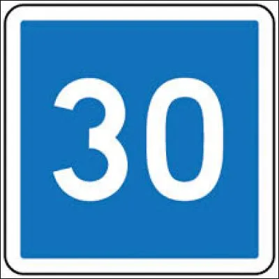 Quelle est la signification de ce panneau ?