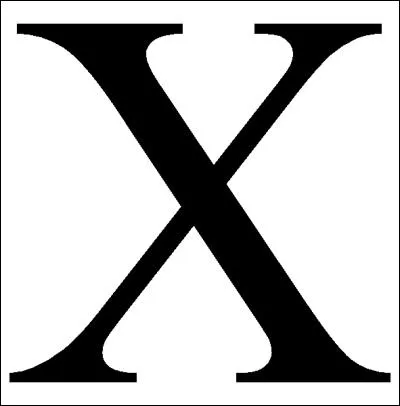 Que signifie le "X" en chiffre romain ?