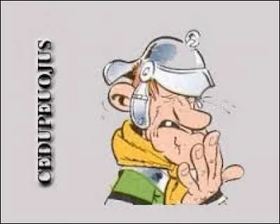 Légionnaire du camp de Thapsus, en Tunisie, Cédupeuojus est un personnage de l'album ...
