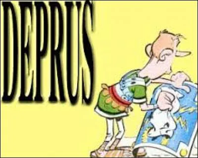 Deprus est légionnaire du camp d'Aquarium dans l'album ...