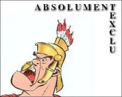 Centurion du camp de Babaorum, Absolumentexclus, dont la centurie servira de cadeau d'anniversaire à Obélix, est un personnage de l'album ...