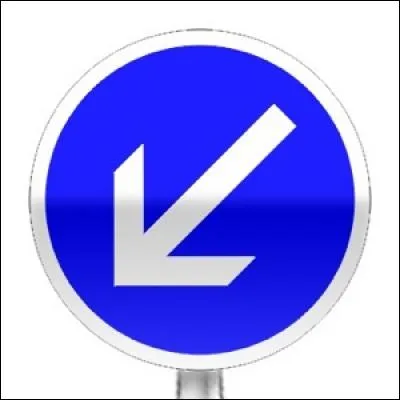 Que signifie ce panneau d'obligation ?