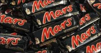 Quel ingrédient n'y a-t-il pas dans la barre chocolatée "Mars" ?