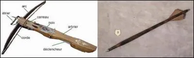 Inventée, sans doute en Grèce ou au Proche-Orient durant l'Antiquité, arme du Moyen Âge, l'arbalète fut utilisée au départ plutôt pour la chasse que pour la guerre. D'une grande précision et de puissance, les carreaux (projectiles tirés) volaient plus droit, même à travers les feuillages sans être déviées contrairement aux flèches. Mais quelle distance pouvaient-elles environ parcourir ?