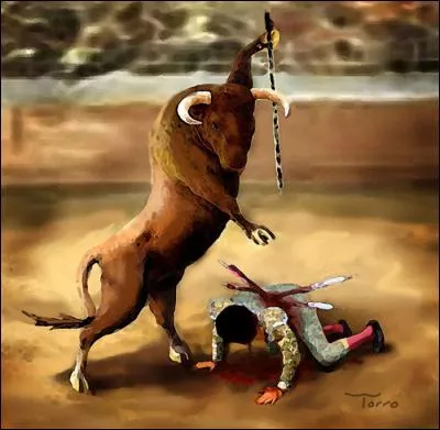 De ces trois termes, laquel n'appartient pas à la corrida ?