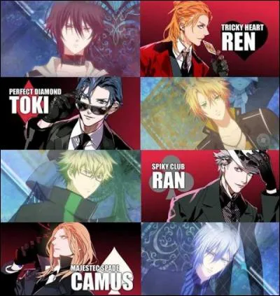 Quels sont les mangas qui composent cette image ?