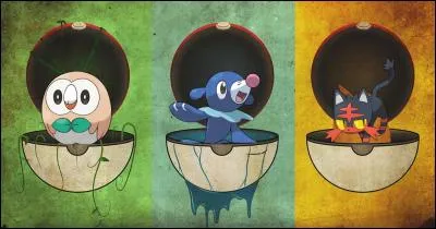 Quels sont les starters de "Pokémon Lune et Soleil" ?