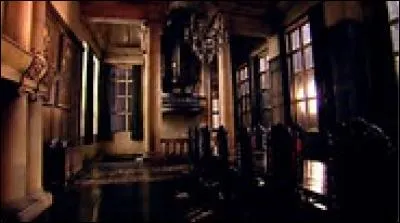 Comment Queudver est-il tué au manoir des Malefoy ?