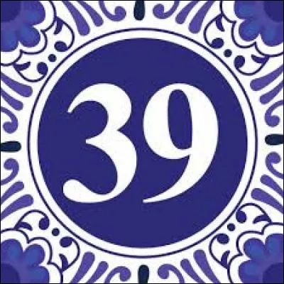 À quel département correspond le numéro "39" ?