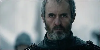 Stannis Baratheon est le seul héritier légitime du trône de fer après la mort de ses deux frères.