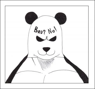 Comment s'appelle le personnage que l'on voit souvent en arrière-plan ?