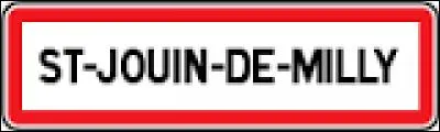Village picto-charentais de l'arrondissement de Bressuire, Saint-Jouin-de-Milly se trouve dans le département ...