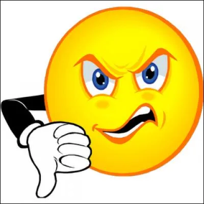 Ce n'est pas bon, c'est...