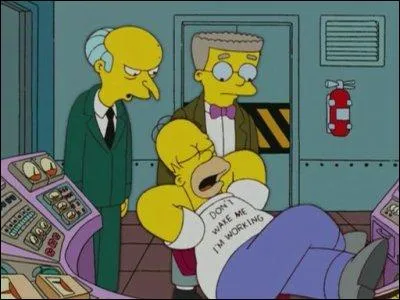 Combien de verrues Charles Montgomery Burns a-t-il au front ?