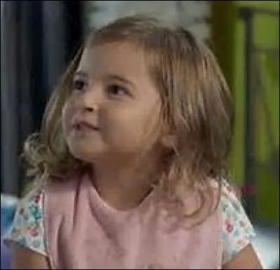 Qui est cette adorable fillette ?