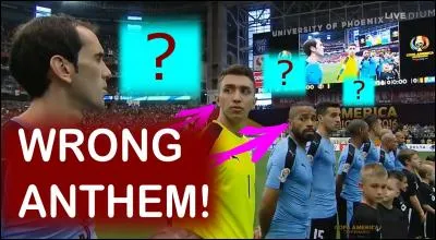 Pourquoi les joueurs uruguayens n'ont-ils pas chanté leur hymne national ?
