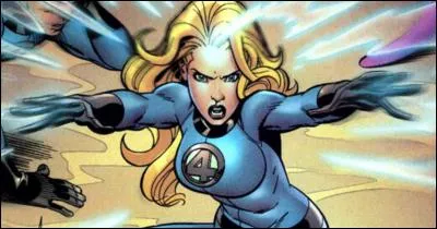 Quelle super-héroïne est cette blonde en combinaison moulante ?