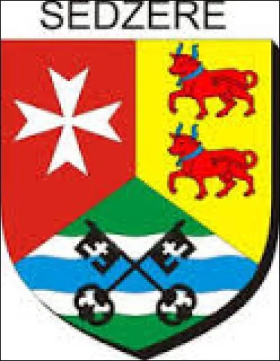 Je vous présente le blason de Sedzère. Commune des Pyrénées-Atlantiques, elle se trouve dans l'ancienne région ...