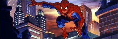 Quel super héros lance des toiles d'araignées dans toute la ville ?