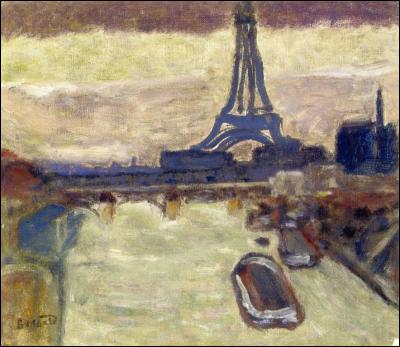 Qui a peint "Tour Eiffel et la Seine" ?