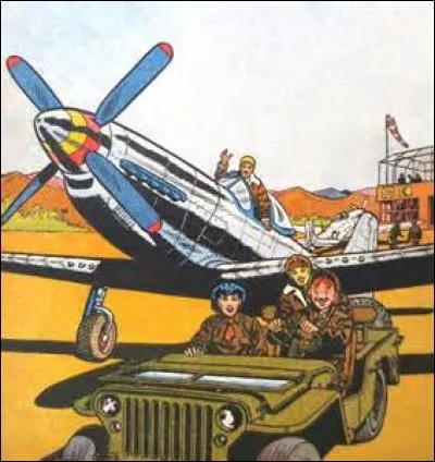 Dans quelle marque de 4x4 se déplace Buck Danny?