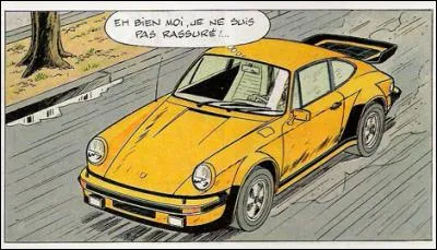 Quel modèle de Porsche, Ric Hochet conduit-il dans Opération 100 milliards?