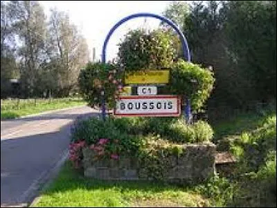 Nous entrons dans Boussois. Ville de l'aire urbaine de Maubeuge, elle se trouve dans le d&eacute;partement ...