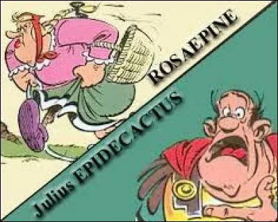 Pr&eacute;fet des Gaules charger du recensement, Julius Epinedecactus est un personnage de l'album ...