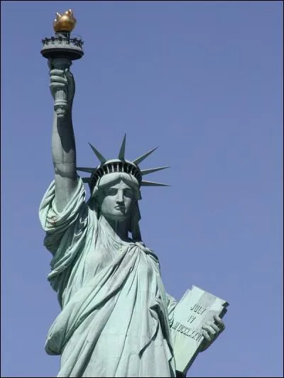 Je la trouve jolie la _____ de la Liberté.