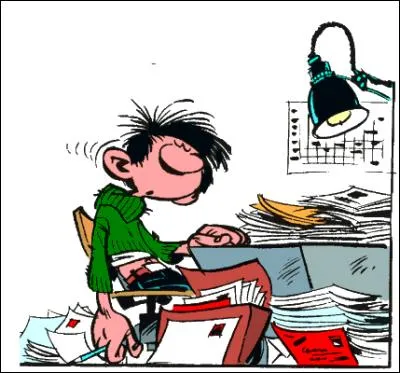 Pour quel membre Gaston Lagaffe est-il utilisé comme photo de profil ?