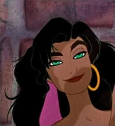 Dans "Le Bossu de Notre-Dame", comment s'appelle cette femme ?