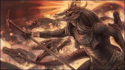 Dieu vorace associé au culte solaire, patron des marais et protecteur des pharaons. Qui est-il ?