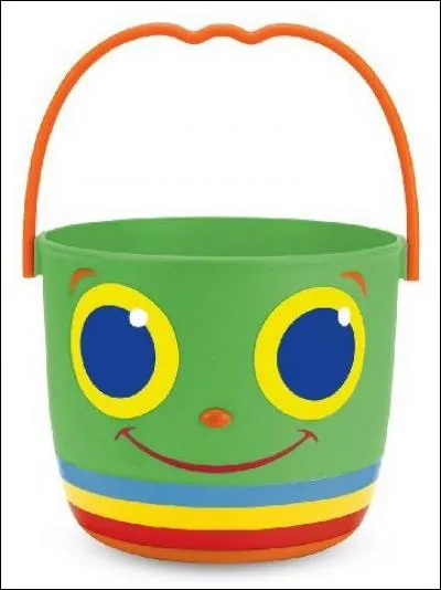 Tu peux le remplir d'eau ou de sable. C'est...