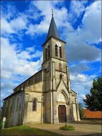 Voici l'église Saint-Symphorien, à Dompcevrin. Village lorrain de l'arrondissement de Commercy, il se trouve dans le département ...