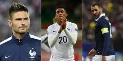 On passe maintenant aux attaquants. Mais lequel de ces joueurs n'a pas participé à l'Euro 2016 ?